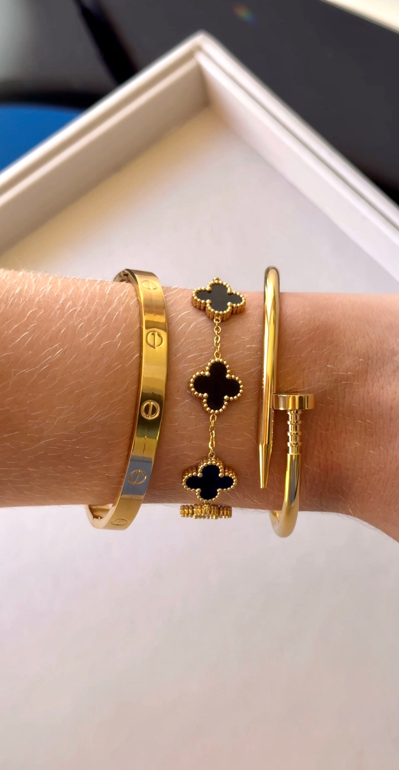 Combinação Virgínia Trevo Preto