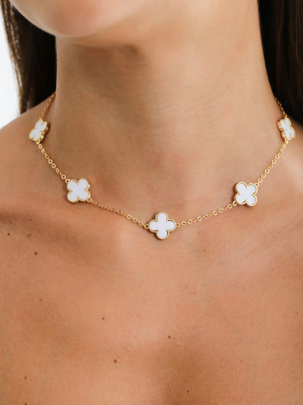 Kit Choker + Brinco 5 Trevos Virginia